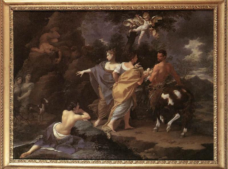 CRETI, Donato Achilles Handing over to Chiron dfg Norge oil painting art